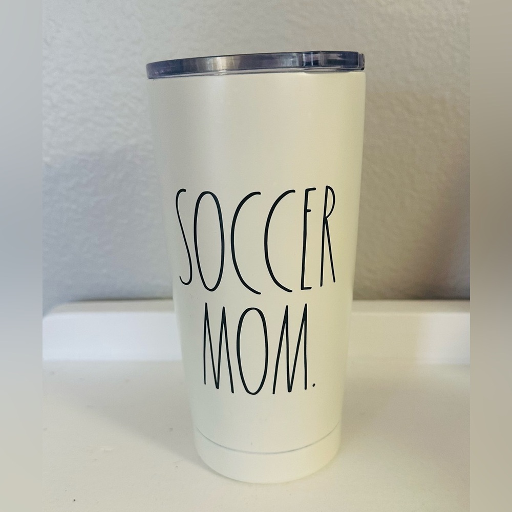 Rae Dunn Soccer Mom Coffee Tumbler